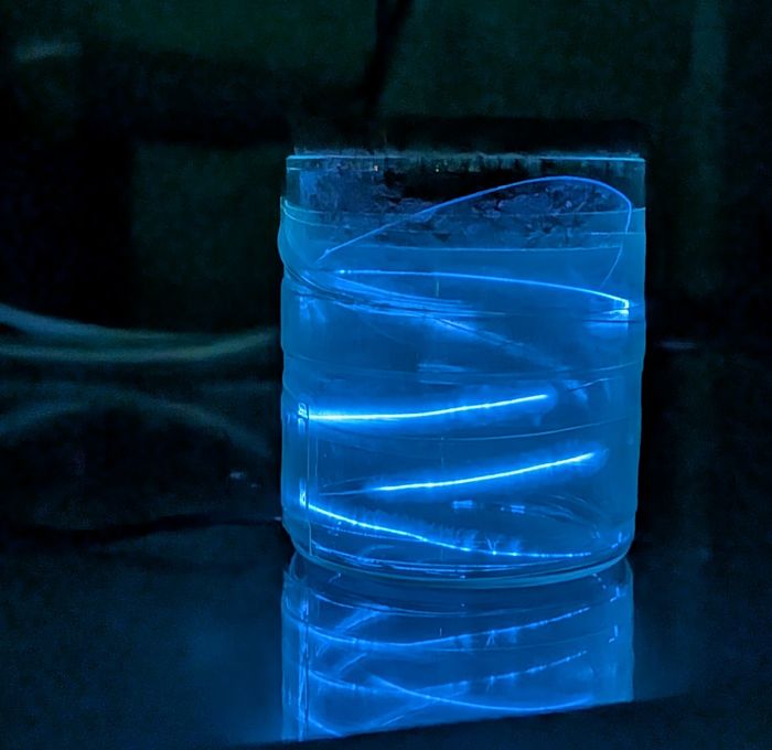瓶の中の大気圧放電プラズマ